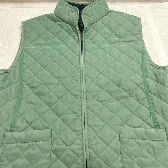 Van Heusen Woman Full Zip Quilted Vest with Pockets Size Medium - Picture 1 of 11
